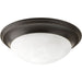 Alabaster Glass Flush Mount-Flush Mounts-Progress Lighting-Lighting Design Store