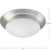Alabaster Glass Flush Mount-Flush Mounts-Progress Lighting-Lighting Design Store