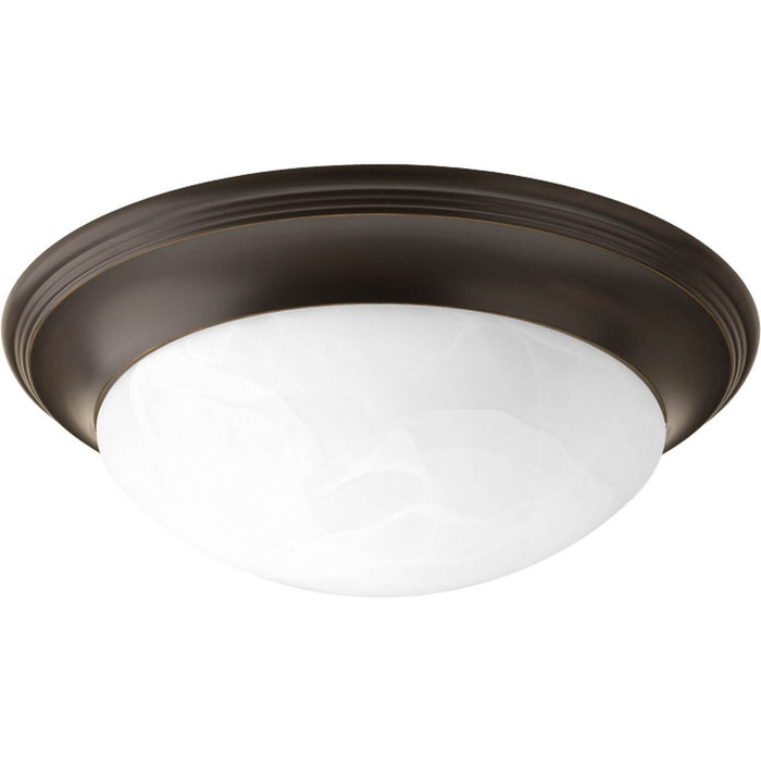Alabaster Glass Flush Mount-Flush Mounts-Progress Lighting-Lighting Design Store