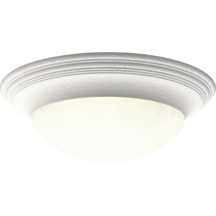 Alabaster Glass Flush Mount-Flush Mounts-Progress Lighting-Lighting Design Store