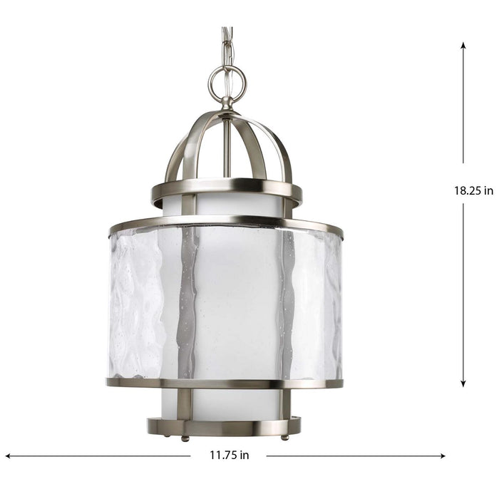 Bay Court Foyer Pendant-Foyer/Hall Lanterns-Progress Lighting-Lighting Design Store