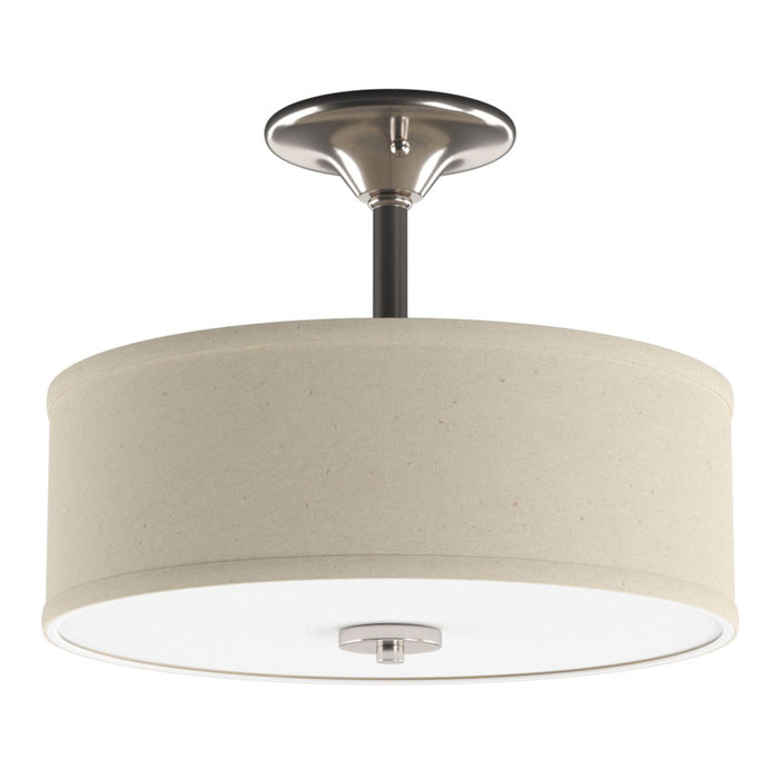 Inspire Semi-Flush Mount-Flush Mounts-Progress Lighting-Lighting Design Store