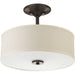 Inspire Semi-Flush Mount-Flush Mounts-Progress Lighting-Lighting Design Store