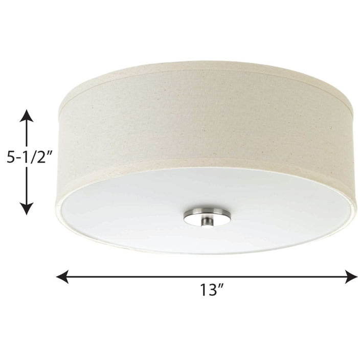 Inspire Flush Mount-Semi-Flush Mts.-Progress Lighting-Lighting Design Store