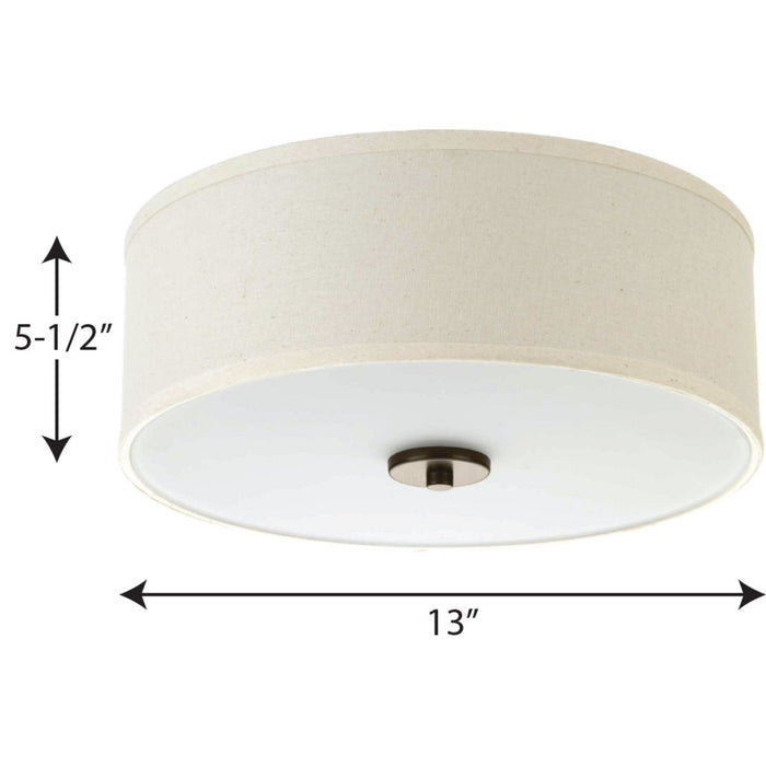 Inspire Flush Mount-Semi-Flush Mts.-Progress Lighting-Lighting Design Store