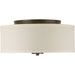 Inspire Flush Mount-Semi-Flush Mts.-Progress Lighting-Lighting Design Store