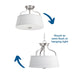 Arden Semi-Flush Mount-Semi-Flush Mts.-Progress Lighting-Lighting Design Store