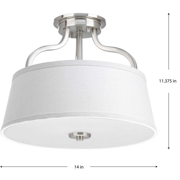 Arden Semi-Flush Mount-Semi-Flush Mts.-Progress Lighting-Lighting Design Store