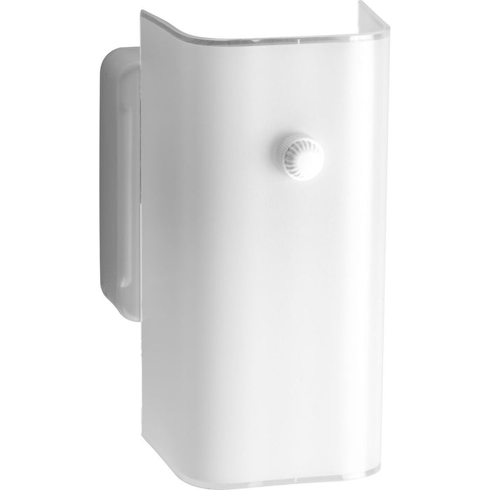 White Glass Bath Bracket-Utility-Progress Lighting-Lighting Design Store