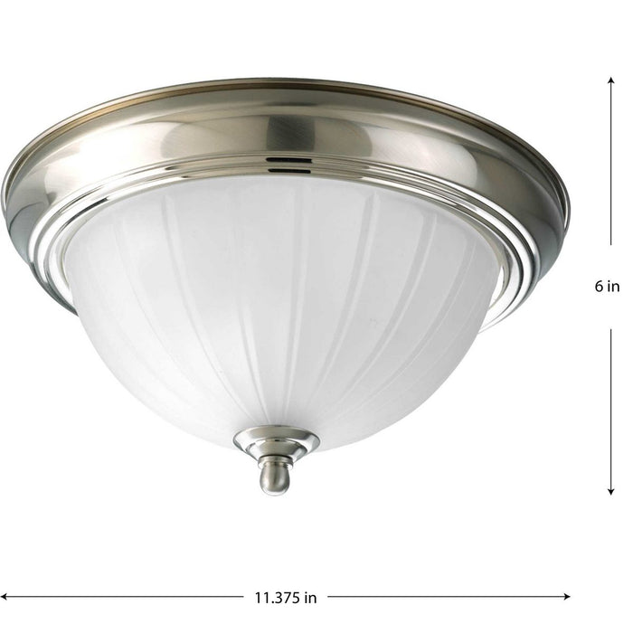 Melon Flush Mount-Flush Mounts-Progress Lighting-Lighting Design Store