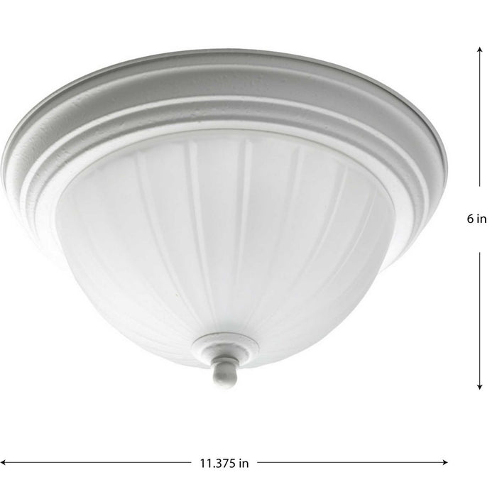 Melon Flush Mount-Flush Mounts-Progress Lighting-Lighting Design Store