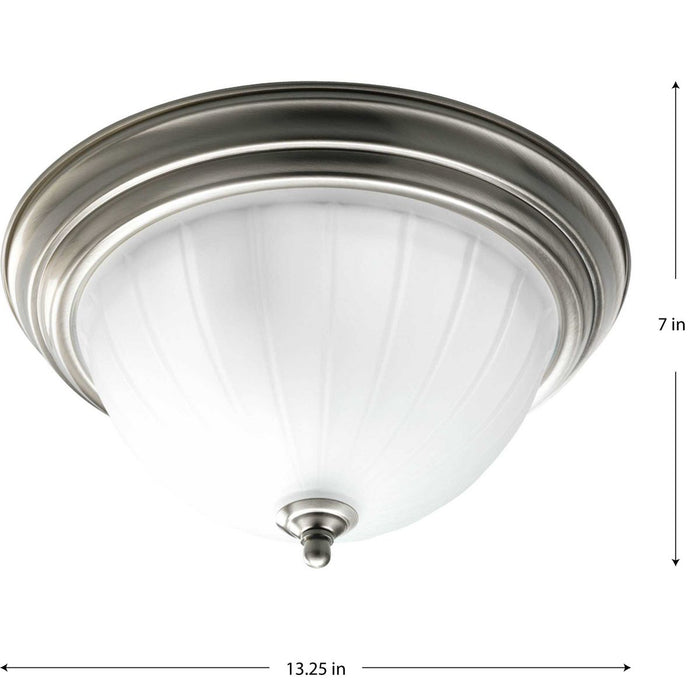 Melon Flush Mount-Flush Mounts-Progress Lighting-Lighting Design Store