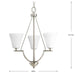 Bravo Chandelier-Mini Chandeliers-Progress Lighting-Lighting Design Store