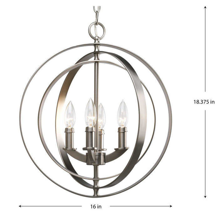 Equinox Foyer Pendant-Mini Chandeliers-Progress Lighting-Lighting Design Store