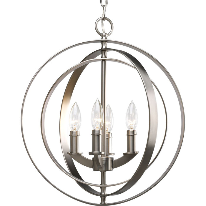Equinox Foyer Pendant-Mini Chandeliers-Progress Lighting-Lighting Design Store