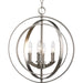 Equinox Foyer Pendant-Mini Chandeliers-Progress Lighting-Lighting Design Store