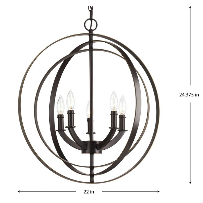 Equinox Chandelier-Pendants-Progress Lighting-Lighting Design Store