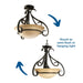 Torino Foyer Pendant-Semi-Flush Mts.-Progress Lighting-Lighting Design Store
