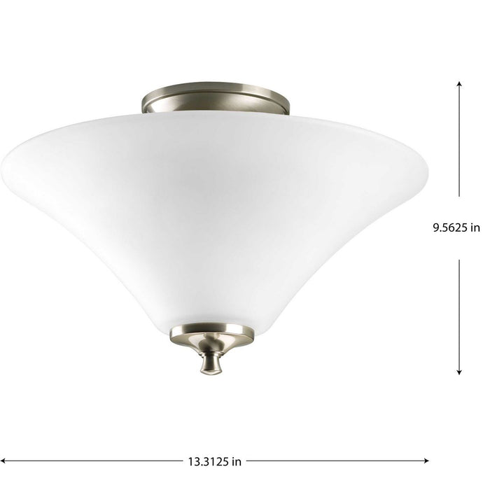 Joy Flush Mount-Semi-Flush Mts.-Progress Lighting-Lighting Design Store