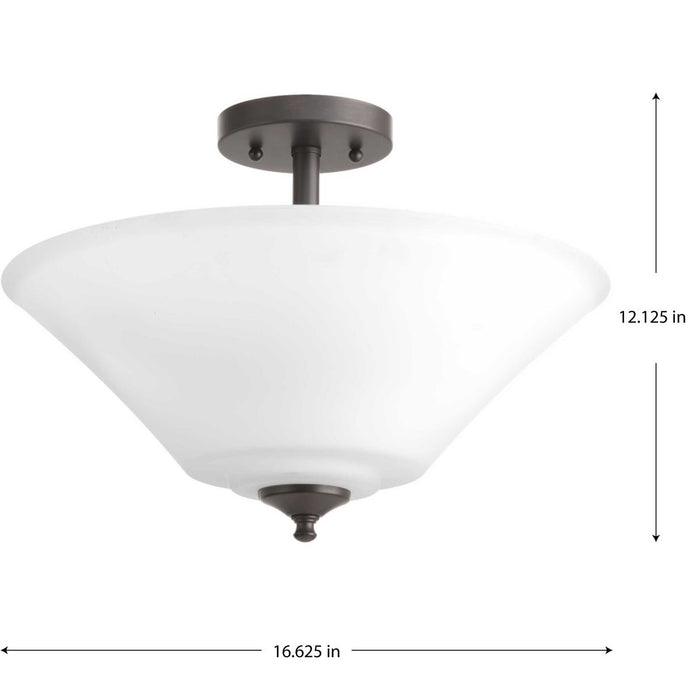 Joy Semi-Flush Mount-Semi-Flush Mts.-Progress Lighting-Lighting Design Store
