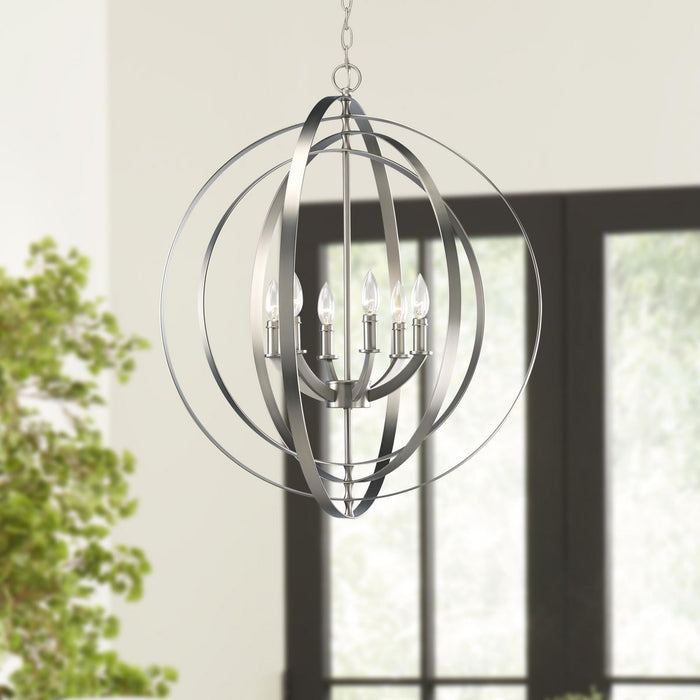 Equinox Foyer Pendant-Mid. Chandeliers-Progress Lighting-Lighting Design Store