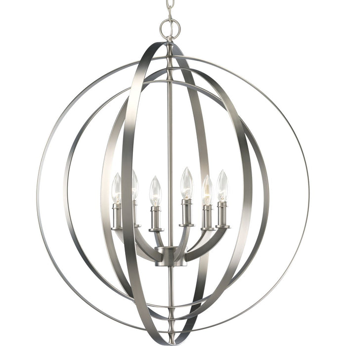 Equinox Foyer Pendant-Mid. Chandeliers-Progress Lighting-Lighting Design Store