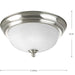 One Light Close-to-Ceiling-Flush Mounts-Progress Lighting-Lighting Design Store