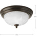 One Light Close-to-Ceiling-Flush Mounts-Progress Lighting-Lighting Design Store