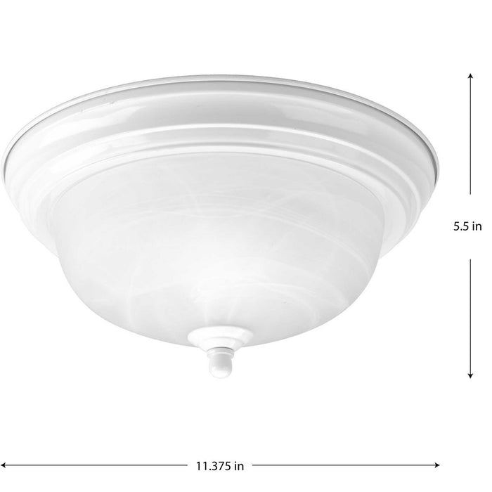 One Light Close-to-Ceiling-Flush Mounts-Progress Lighting-Lighting Design Store