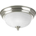 One Light Close-to-Ceiling-Flush Mounts-Progress Lighting-Lighting Design Store