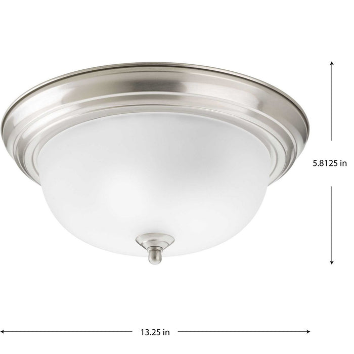 Two Light Close-to-Ceiling-Flush Mounts-Progress Lighting-Lighting Design Store