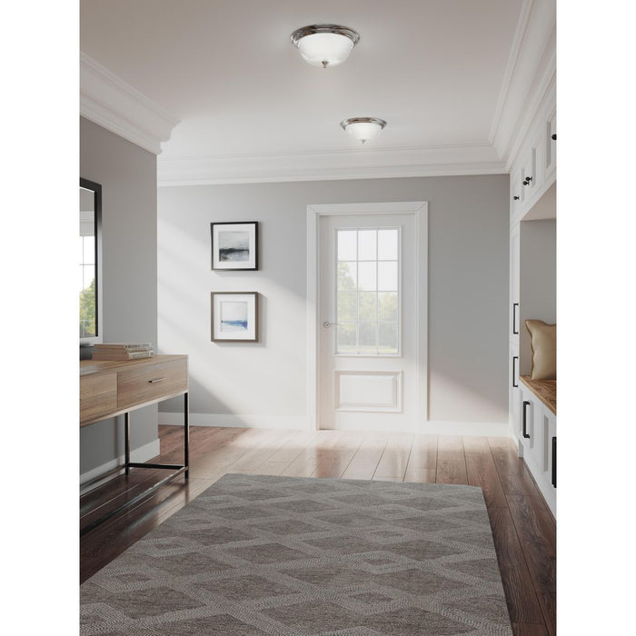 Two Light Flush Mount-Flush Mounts-Progress Lighting-Lighting Design Store
