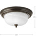 Two Light Close-to-Ceiling-Flush Mounts-Progress Lighting-Lighting Design Store