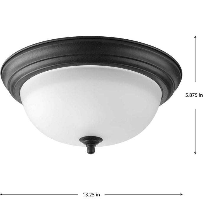 Two Light Close-to-Ceiling-Flush Mounts-Progress Lighting-Lighting Design Store