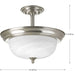 Two Light Close-to-Ceiling-Semi-Flush Mts.-Progress Lighting-Lighting Design Store