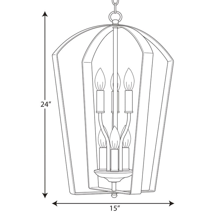 Gather Foyer Pendant-Foyer/Hall Lanterns-Progress Lighting-Lighting Design Store