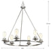 Debut Chandelier-Mid. Chandeliers-Progress Lighting-Lighting Design Store