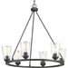 Debut Chandelier-Mid. Chandeliers-Progress Lighting-Lighting Design Store