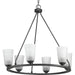 Debut Chandelier-Mid. Chandeliers-Progress Lighting-Lighting Design Store
