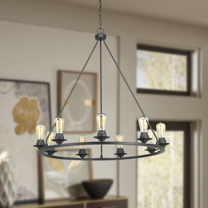 Debut Chandelier-Mid. Chandeliers-Progress Lighting-Lighting Design Store