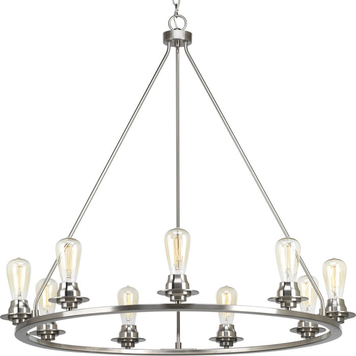 Debut Chandelier-Mid. Chandeliers-Progress Lighting-Lighting Design Store
