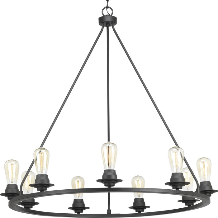 Debut Chandelier-Mid. Chandeliers-Progress Lighting-Lighting Design Store