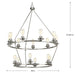 Debut 15 Light Chandelier-Large Chandeliers-Progress Lighting-Lighting Design Store