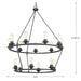 Debut 15 Light Chandelier-Large Chandeliers-Progress Lighting-Lighting Design Store