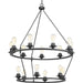 Debut 15 Light Chandelier-Large Chandeliers-Progress Lighting-Lighting Design Store