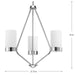 Elevate Chandelier-Mini Chandeliers-Progress Lighting-Lighting Design Store