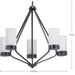Elevate Chandelier-Mid. Chandeliers-Progress Lighting-Lighting Design Store