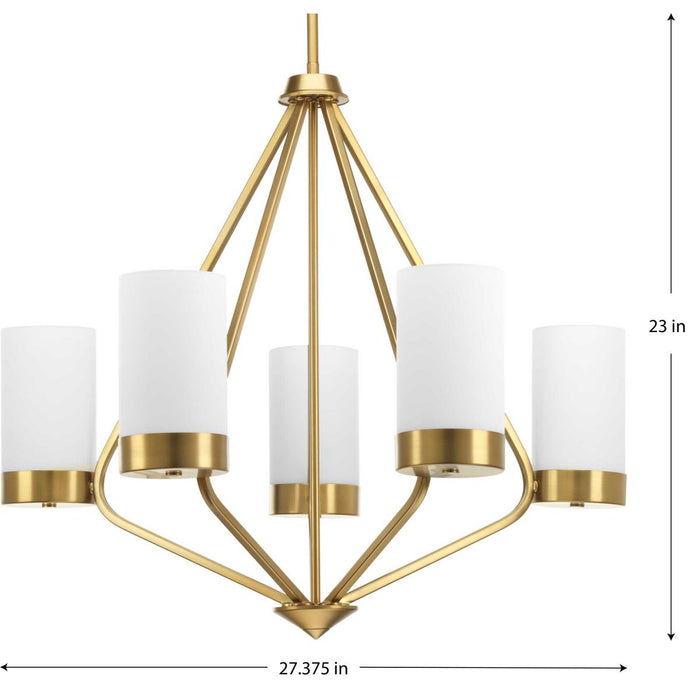 Elevate Chandelier-Mid. Chandeliers-Progress Lighting-Lighting Design Store