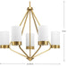 Elevate Chandelier-Mid. Chandeliers-Progress Lighting-Lighting Design Store