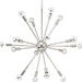 Ion 16 Light Chandelier-Large Chandeliers-Progress Lighting-Lighting Design Store